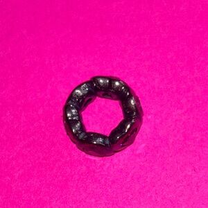 Vintage Pandora spacer Hearts and Pink